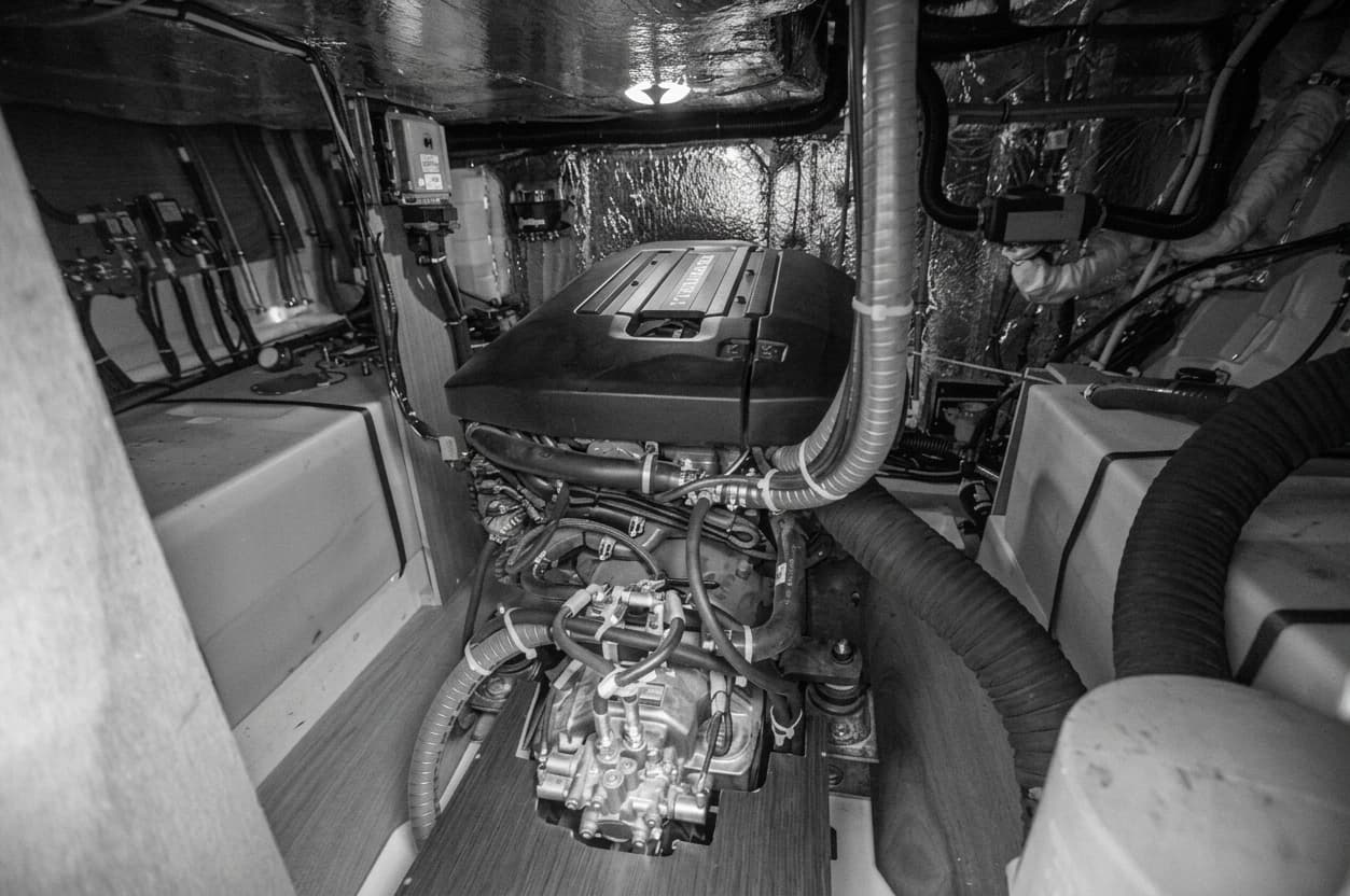 SlapCam magnet-mounted in the engine bay
